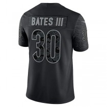 C.Bengals #30 Jessie Bates III Black RFLCTV Limited Jersey Stitched American Football Jerseys