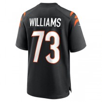 C.Bengals #73 Jonah Williams Black Game Jersey Stitched American Football Jerseys