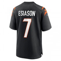 C.Bengals #7 Boomer Esiason Black Retired Player Jersey Stitched American Football Jerseys