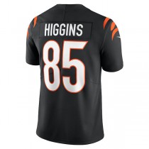 C.Bengals #85 Tee Higgins Black Vapor Limited Jersey Stitched American Football Jerseys