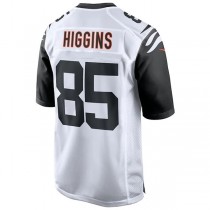 C.Bengals #85 Tee Higgins White Alternate Game Jersey Stitched American Football Jerseys