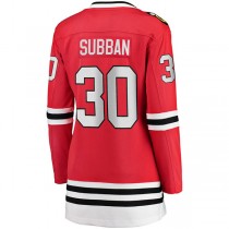 C.Blackhawks #30 Malcolm Subban Fanatics Branded Breakaway Home Player Jersey Red Stitched American Hockey Jerseys
