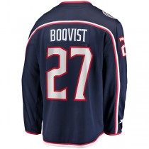 C.Blue Jackets #27 Adam Boqvist Fanatics Branded Home Breakaway Player Jersey Navy Stitched American Hockey Jerseys
