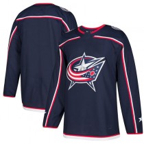 C.Blue Jackets Home Authentic Blank Jersey Navy Stitched American Hockey Jerseys