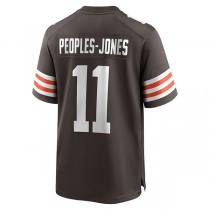 C.Browns #11 Donovan Peoples-Jones Brown Game Jersey Stitched American Football Jerseys