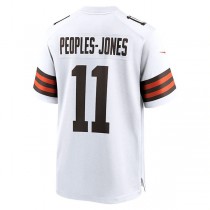 C.Browns #11 Donovan Peoples-Jones White Game Jersey Stitched American Football Jerseys