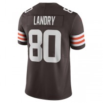 C.Browns #80 Jarvis Landry Brown Vapor Limited Player Jersey Stitched American Football Jerseys