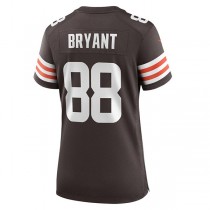 C.Browns #88 Harrison Bryant Brown Game Jersey Stitched American Football Jerseys