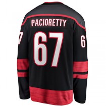 C.Hurricanes #67 Max Pacioretty Fanatics Branded Home Breakaway Player Jersey Black Stitched American Hockey Jerseys