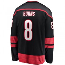 C.Hurricanes #8 Brent Burns Fanatics Branded Home Breakaway Player Jersey Black Stitched American Hockey Jerseys