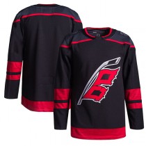C.Hurricanes Alternate Primegreen Authentic Pro Jersey Black Stitched American Hockey Jerseys