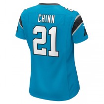 C.Panthers #21 Jeremy Chinn Blue Player Game Jersey Stitched American Football Jerseys