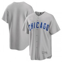 Chicago Cubs Gray Road Replica Team Jersey Baseball Jerseys