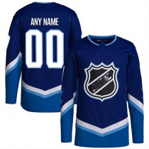 Custom A.Ducks 2022 All-Star Game Western Conference Pick-A-Player Jersey Blue Stitched American Hockey Jerseys