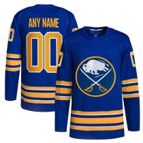 Custom B.Sabres Home Authentic Pro Jersey Royal Stitched American Hockey Jerseys