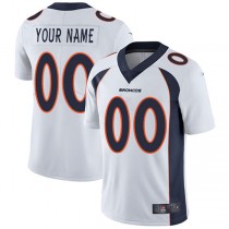 Custom D.Broncos White Vapor Untouchable Player Limited Jersey Stitched Jersey American Football Jerseys