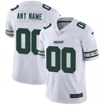 Custom GB.Packers White Team Logo Vapor Limited Jersey Stitched American Football Jerseys