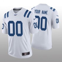 Custom IN.Colts White Vapor Limited 100th Season Jersey Stitched American Football Jerseys
