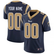 Custom LA.Rams Navy Vapor Untouchable Player Limited Jersey American Stitched Jersey Football Jerseys