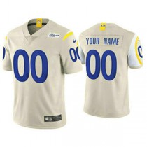 Custom LA.Rams Vapor Bone Limited Jersey American Stitched Jersey Football Jerseys