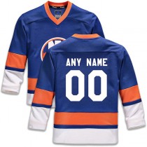 Custom NY.Islanders Fanatics Branded Home Replica Royal Stitched American Hockey Jerseys