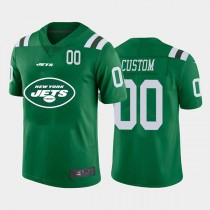 Custom NY.Jets Green Team Big Logo Number Vapor Untouchable Limited Jersey American Stitched Jersey Football Jerseys