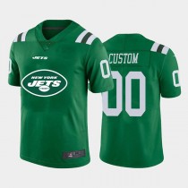 Custom NY.Jets Green Team Big Logo Vapor Untouchable Limited Jersey American Stitched Jersey Football Jerseys