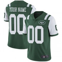 Custom NY.Jets Home Green Vapor Untouchable Limited Jersey American Stitched Jersey Football Jerseys