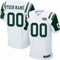 Custom NY.Jets White Elite Jersey American Stitched Jersey Football Jerseys