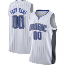 Custom O.Magic 2020-21 Swingman Jersey Association Edition White Stitched Basketball Jersey