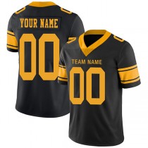 Custom Pittsburgh Steelers Stitched American Football Jerseys Personalize Birthday Gifts Black Jersey