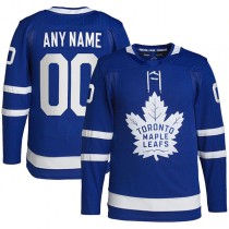 Custom T.Maple Leafs Home Primegreen Authentic Pro Blue Stitched American Hockey Jerseys