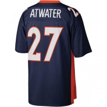 D.Broncos #27 Steve Atwater Mitchell & Ness Navy Legacy Replica Jersey Stitched American Football Jerseys
