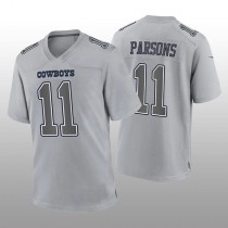 D.Cowboys #11 Micah Parsons Gray Atmosphere Game Jersey Fashion Jersey American Jerseys