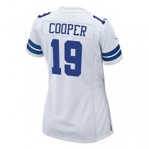D.Cowboys #19 Amari Cooper White Team Game Jersey Stitched American Football Jerseys