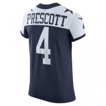 D.Cowboys #4 Dak Prescott Navy Alternate Vapor Elite Player Jersey Stitched American Football Jerseys