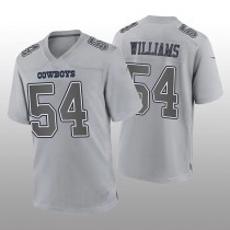 D.Cowboys #54 Sam Williams Gray Atmosphere Game Jersey Fashion Jersey American Jerseys
