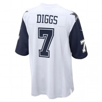 D.Cowboys #7 Trevon Diggs White Alternate Game Jersey Stitched American Football Jerseys