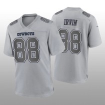 D.Cowboys #88 Michael Irvin Gray Atmosphere Game Retired Player Jersey Fashion Jersey American Jerseys