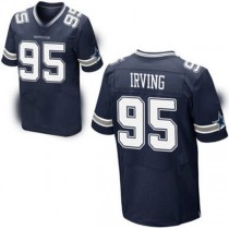 D.Cowboys #95 David Irving Home Navy Stitched Elite Jersey Fashion Jersey American Jerseys