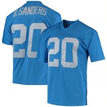 D.Lions #20 Barry Sanders Mitchell & Ness Blue 1994 Legacy Replica Jersey Stitched American Football Jerseys
