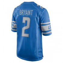 D.Lions #2 Austin Bryant Blue Player Game Jersey Stitched American Football Jerseys