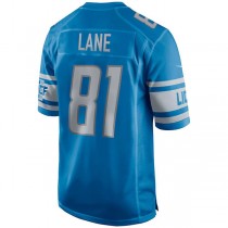 D.Lions #81 Night Train Lane Blue Game Retired Player Jersey Stitched American Football Jerseys