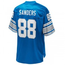 D.Lions #88 Charlie Sanders Pro Line Royal Replica Retired Player Jersey Stitched American Football Jerseys