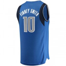 D.Mavericks #10 Dorian Finney-Smith Fanatics Branded Fast Break Replica Jersey Icon Edition Blue Stitched American Basketball Jersey