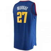 D.Nuggets #27 Jamal Murray Fanatics Branded Fast Break Replica Player Jersey Icon Edition Navy Stitched American Basketball Jersey