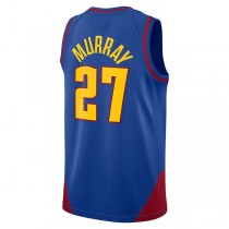 D.Nuggets #27 Jamal Murray Jordan Brand 2022-23 Statement Edition Swingman Jersey Blue Stitched American Basketball Jersey