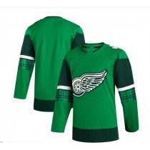 D.Red Wings 2023 St. Patrick's Day Primegreen Authentic Jersey - Kelly Green Stitched American Hockey Jerseys