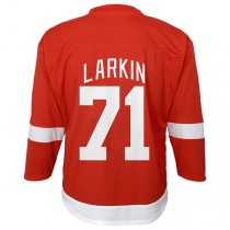 D.Red Wings #71 Dylan Larkin Toddler Replica Player Jersey Red Stitched American Hockey Jerseys