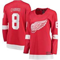 D.Red Wings #8 Ben Chiarot Fanatics Branded Home Breakaway Player Jersey Red Stitched American Hockey Jerseys
